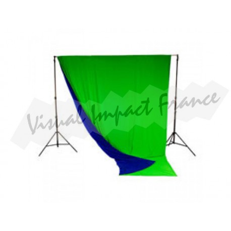 Chromakey Blue/Green 3 x 3.5m Curtain