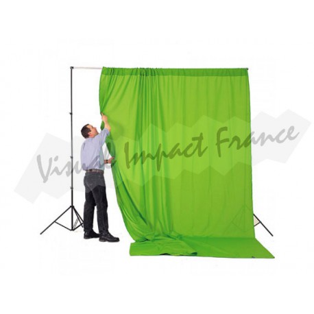 Chromakey Green 3 x 3.5m Curtain
