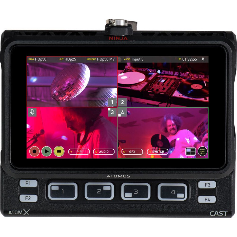 AtomX CAST スイッチャー atomos ninja v atem AtomX CAST