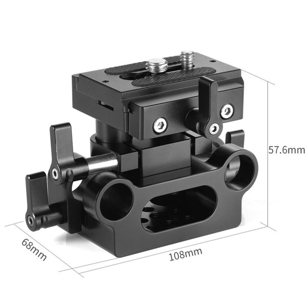 2272 - Universal 15mm Rail Support System Baseplate