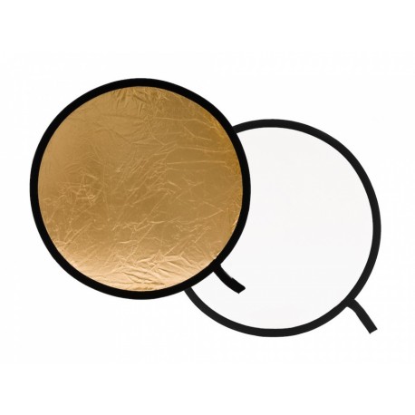Collapsible Reflector Gold / White  50cm