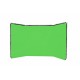 Panaramic Background ChromaKey Green 4m