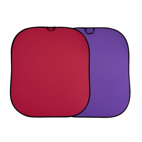 Plain Collapsible Red / Purple 1.8m x 2.15m