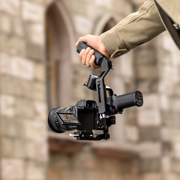 Support à Démontage Rapide Double Couche Pour DJI RS 3 Mini - Compatible Norme ARCA