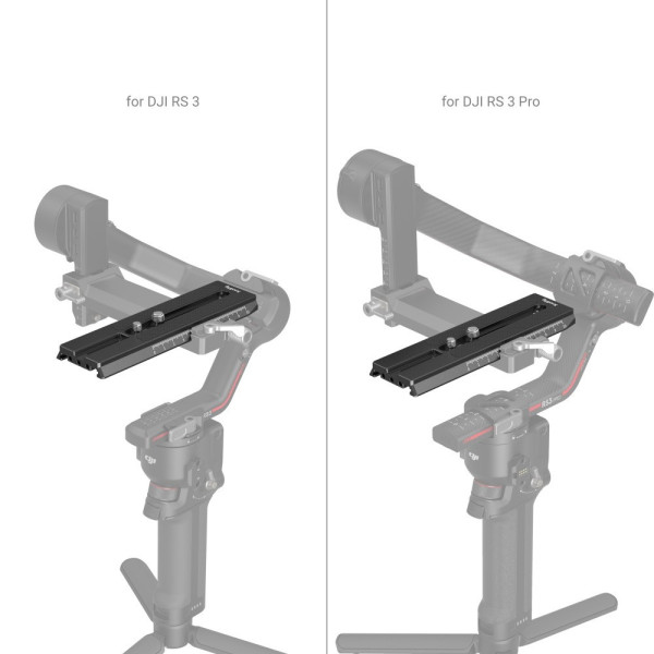 3031B - Extended Quick Release Plate for DJI RS 2 / Ronin-S / RS 3 / RS 3 Pro