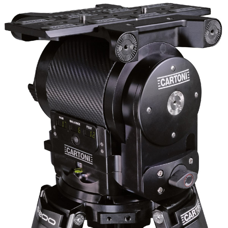 Tête Fluide Cartoni Alfa II – Occasion Révisée, 100 Mm, Charge 22 Lb