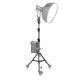LBDR6 - Low Boy Double Riser Stand Black/Chrome 6’9’’