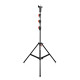 MTL14 - Montreal Combo Triple Riser Stand Black / Chrome 14’8’’