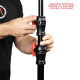 MTL14 - Montreal Combo Triple Riser Stand Black / Chrome 14’8’’