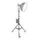 MTL14 - Montreal Combo Triple Riser Stand Black / Chrome 14’8’’