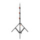 ABS12 - Aluminum Baby Stand square black legs 12’9’’