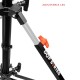 ABS12 - Aluminum Baby Stand square black legs 12’9’’
