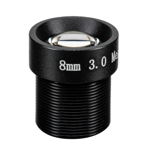8mm F1.8 3MP M12 Mount Lens