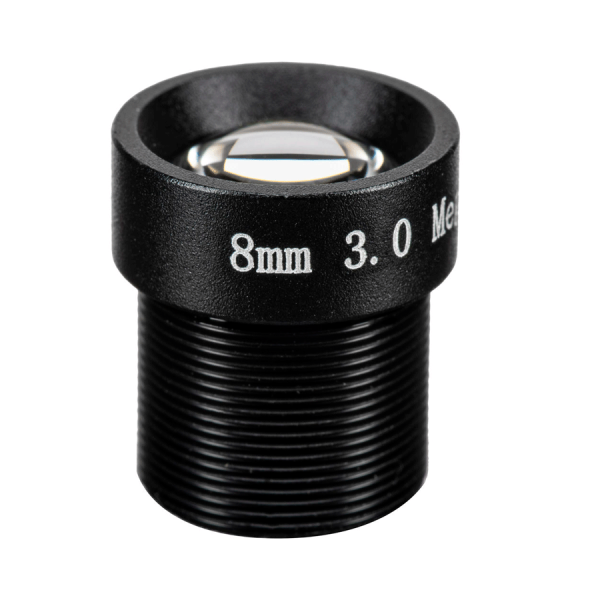 8mm F1.8 3MP M12 Mount Lens