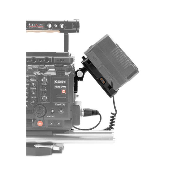 C4VP - V-Mount Pivoting Battery Plate for EOS C400