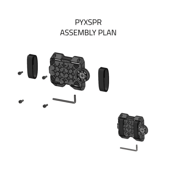 PYXSPR - Side Plate with Rosette for PYXIS 6K C