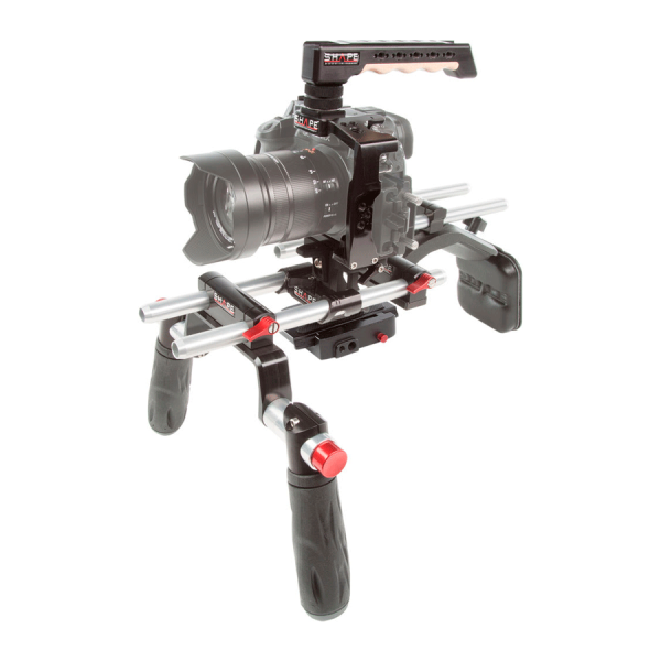 GH5SM - Panasonic GH5 Cage with Offset Shoulder Mount System