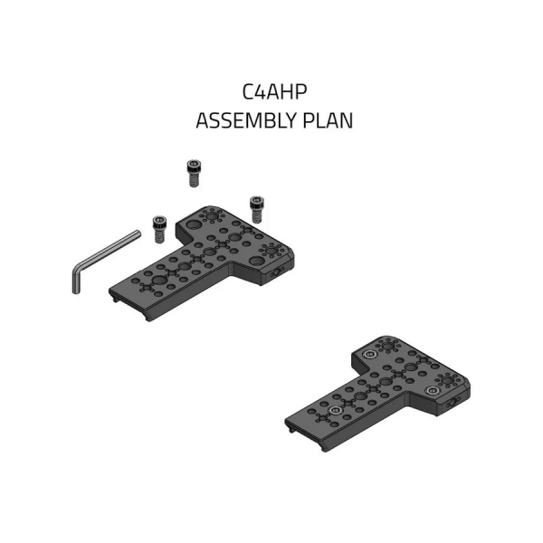 C4AHP - Top Handle Adapter Plate for EOS C400