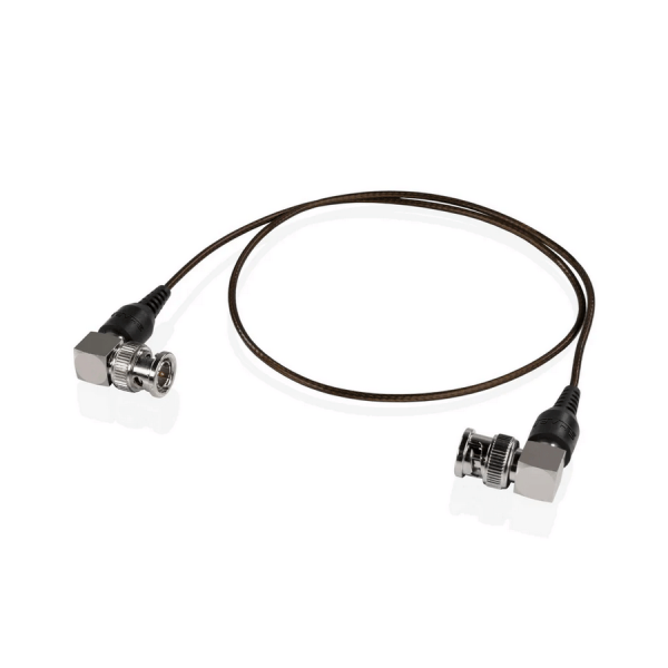 SKI24N - Skinny 90-Degree BNC Cable 24 inches Black