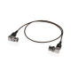 SKI24N - Skinny 90-Degree BNC Cable 24 inches Black