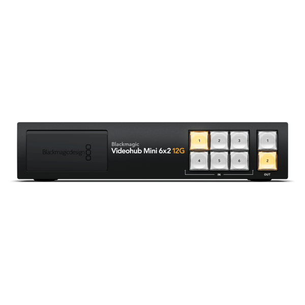 Videohub Mini 6x2 12G
