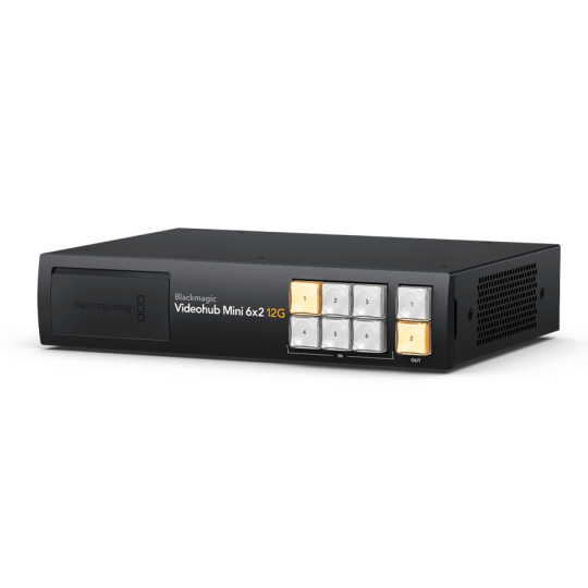 Videohub Mini 6x2 12G
