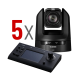 Pack - 5 x CR-N100 + RC-IP100