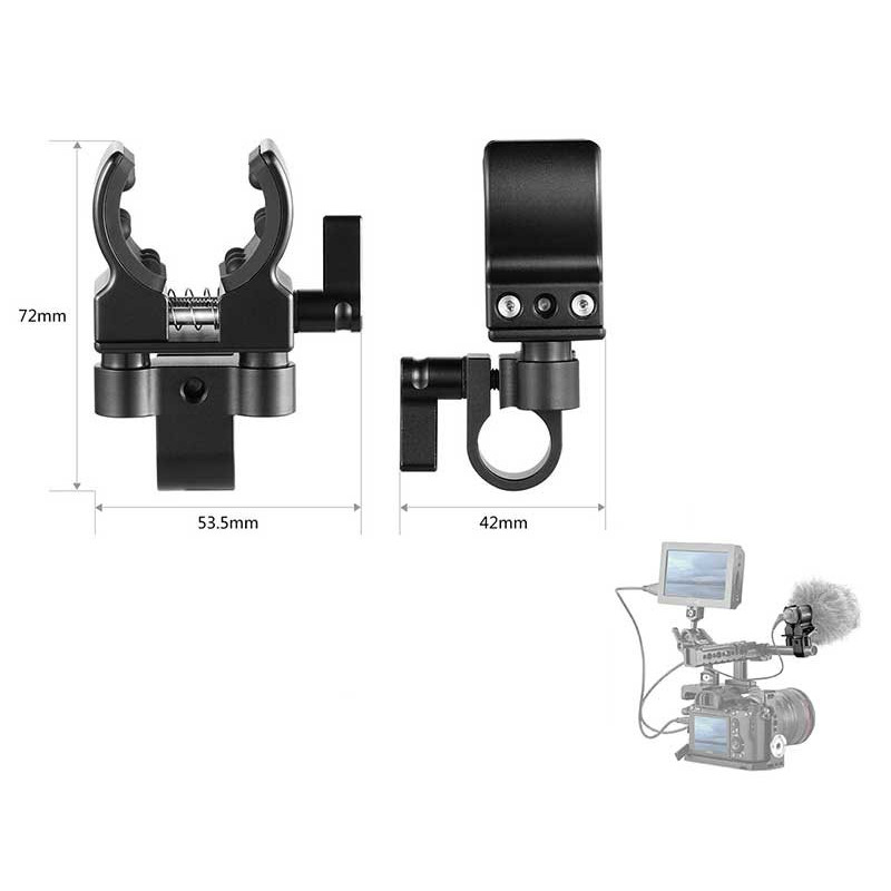 1993B - Universal Shotgun Microphone Mount