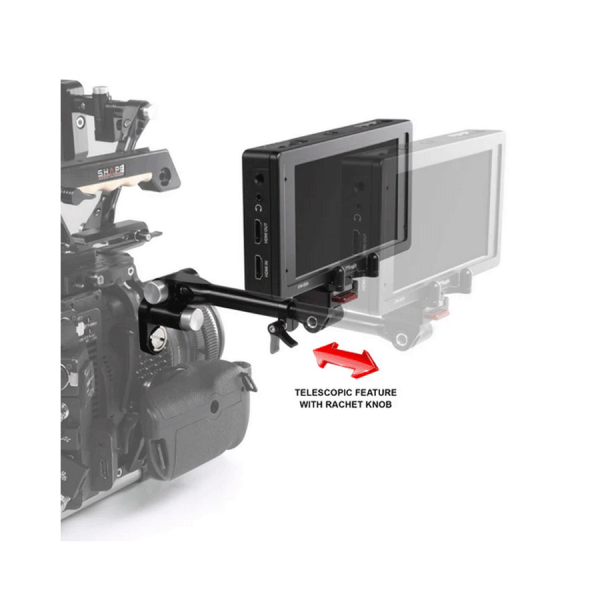 RTPQS - Bras magique à bouton-poussoir télescopique