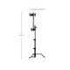MINCT - Mini C-Stand with Ball Head 5"