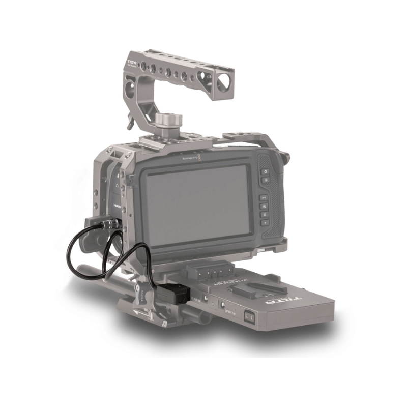 Alvin's Cables D-tap vers DC Câble d'alimentation pour Sony FX6 FX9 Appareil Photo Angle droit DC vers D-tap 19,5 V Câble de Sortie Régulé 50cm| 19.7 pouces