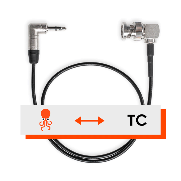 C8 – Sync to 90° BNC - Timecode Cable