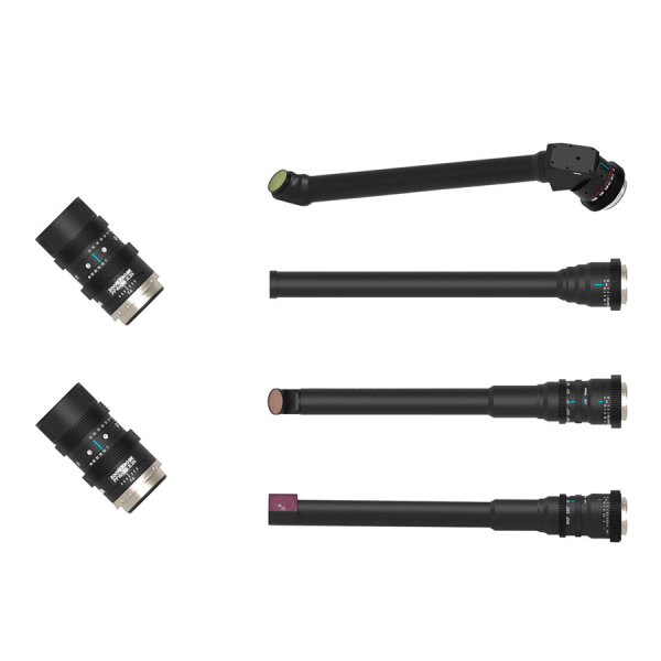 Probe Zoom (15–24mm T8 + 15–35mm T12) + Front Module (Direct, 35°, Periscope, 90°)