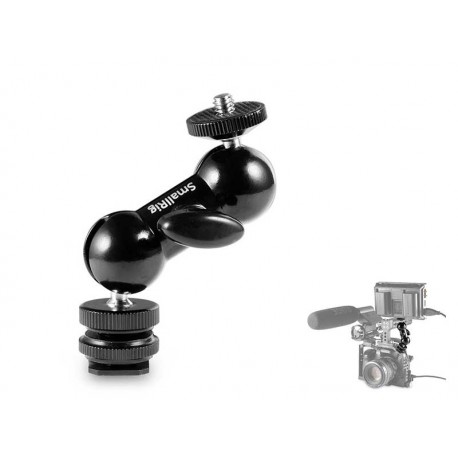 1135 - Double End Ball Head with Cold Shoe
