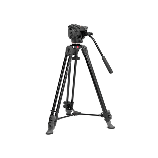 Kit de rotule fluide Manfrotto 500X avec trépied en aluminium