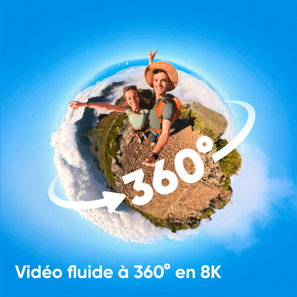 Insta360 X4  - Action caméra 360° 8K