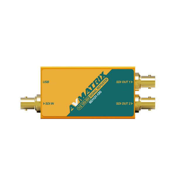 AVMatrix SD1121-12G répéteur 12G-SDI 1x2 broadcast