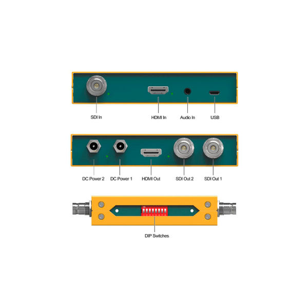 AVMatrix SC2030 convertisseur scaler HDMI SDI 3G