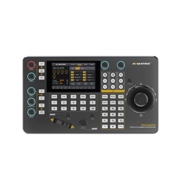 AVMatrix PKC4000 contrôleur PTZ IP série joystick