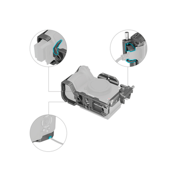 SmallRig 4770 cage HawkLock Sony FX3 FX30