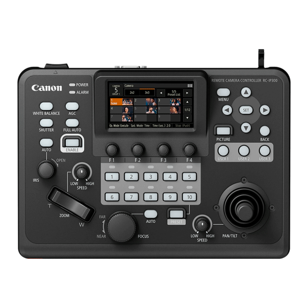 Canon RC-IP300 contrôleur PTZ IP multi-caméras pro