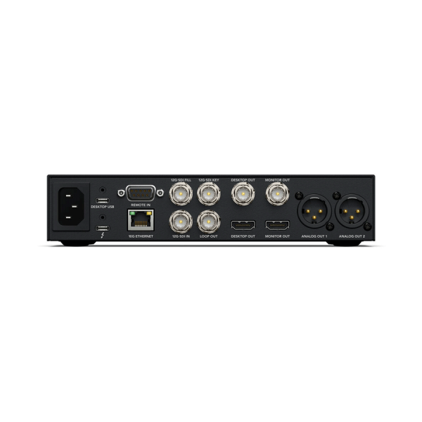 Blackmagic Media Player 10G capture lecture 12G-SDI