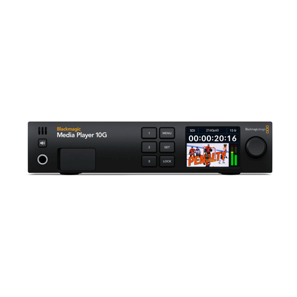 Blackmagic Media Player 10G capture lecture 12G-SDI