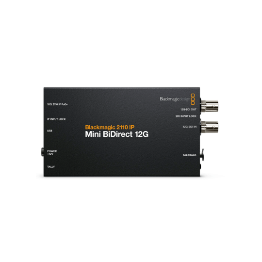 Blackmagic convertisseur IP 2110 Mini BiDirect 12G