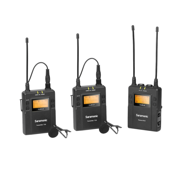 Saramonic UwMic9 double micro HF UHF TX9 RX9 (Version Démo)