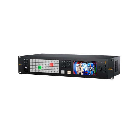 Blackmagic ATEM Monitoring Rack Panel 40 monitoring IP