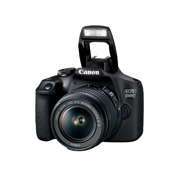 Canon EOS 2000D reflex APS-C avec 18-55mm IS II