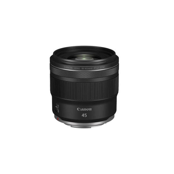 Canon RF 45mm F1.2 STM : objectif lumineux f/1.2 compact, autofocus ST