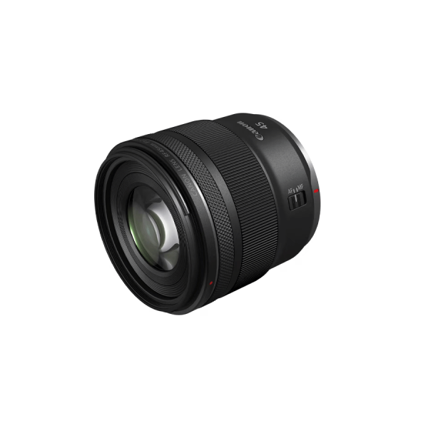 Canon RF 45mm F1.2 STM : objectif lumineux f/1.2 compact, autofocus ST