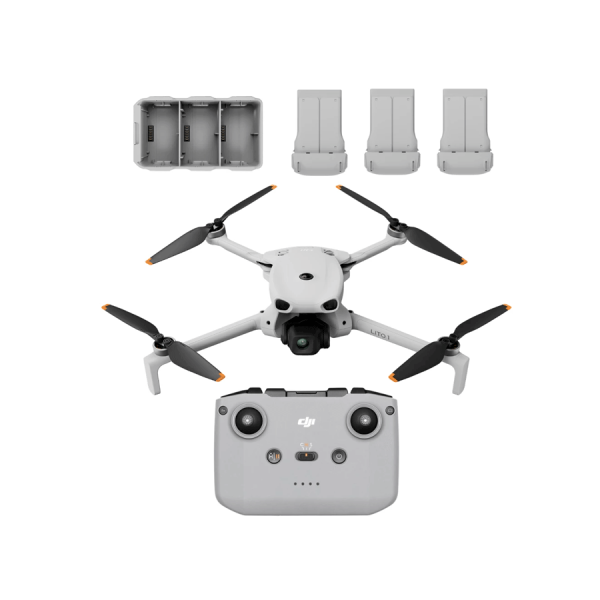 DJI drone 4K compact Lito 1 Fly More Combo RC-N3